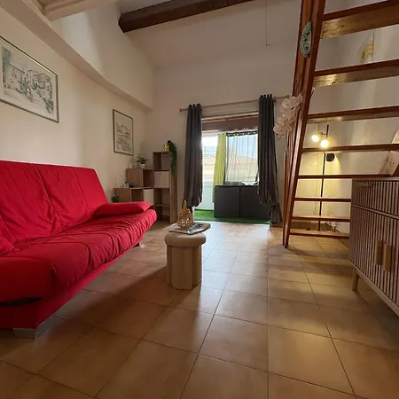 Sm1345 Mezzanine Maxime 5 Couchages Apartment Sainte-Maxime